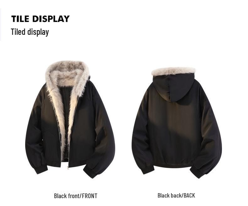 Autumn/Winter Men's Trendy Cotton Jacket: Versatile, Windproof, and Warm Casual Outerwear for Couples