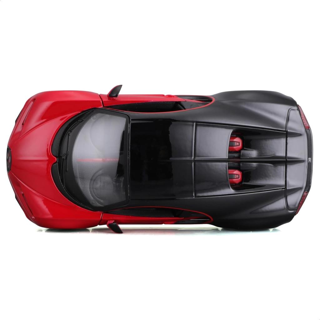 Maisto 1/24 Bugatti Chiron Sport Red / Diecast Model Car, Finished Product 31524