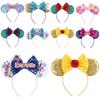 Blingy Minnie Mouse Headbands With Sparkling Glitter For Girls