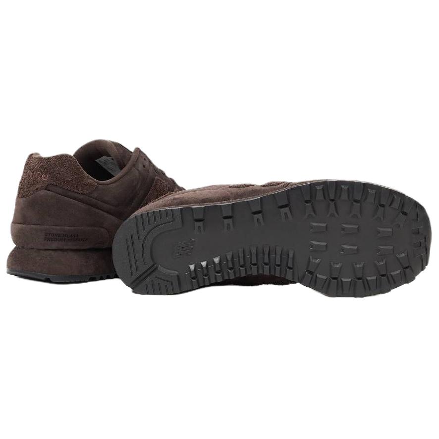 Stone Island x New Balance 574 Legacy Ghost Dark Brown Unisex Sneakers U574BSI1