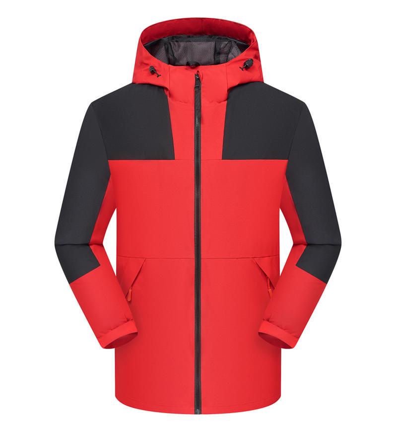 Customized Waterproof Windproof Unisex Mountaineering Jacket - Outdoor Workwear Windbreaker Outerwear
