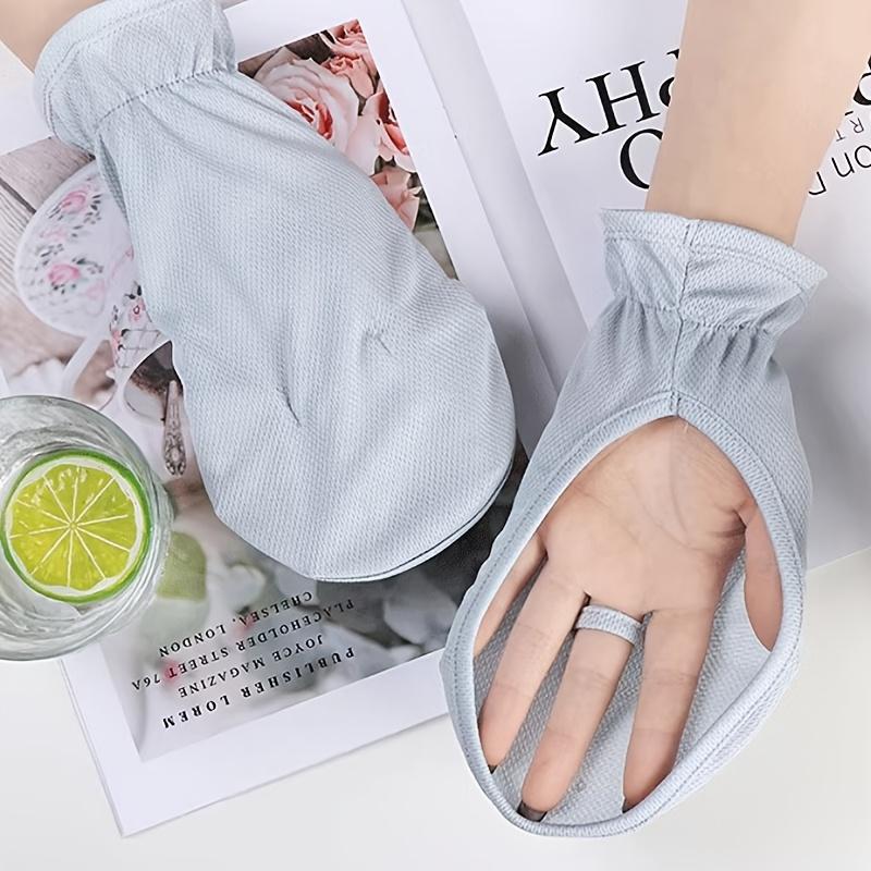 Women's Sporty Gloves Lightweight Breathable Elastic Fit Pastel Pink for Cycling Outdoor Activities & Summer Sun Safety, Clothing