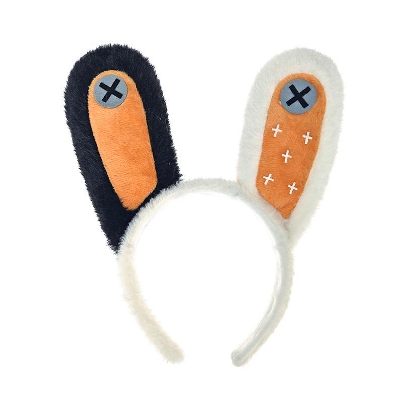 Bangbu Rabbit Ears cos Props Absolutely Zero Plush Beast Ear Headband Comic Exhibition Beast Ear Girl Rabbit Ear Headband