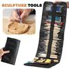 61Pcs/Set Pottery Clay Sculpting Tools Kit for Art Craft Ceramic Wax Clays Carving Tool,Pottery Sculpting Modeling Tools Set