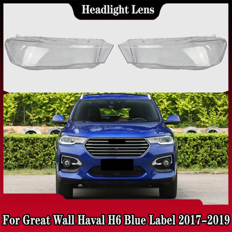 For Great Wall Haval H6 Blue Label 2017 2018 2019 Car Headlight Shell Transparent Lampshade Headlamp Cover Lens Plexiglass