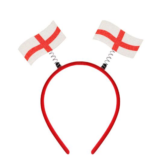 Football Headband for Women Men Soccer Cheering National Flag Hairband Game