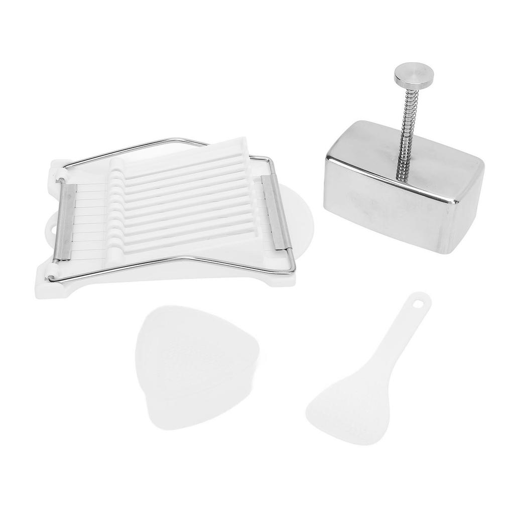 Musubi Press Sushi Rice Molding Egg Cutter Set Onigiri Molding Set Kitchen Supplies