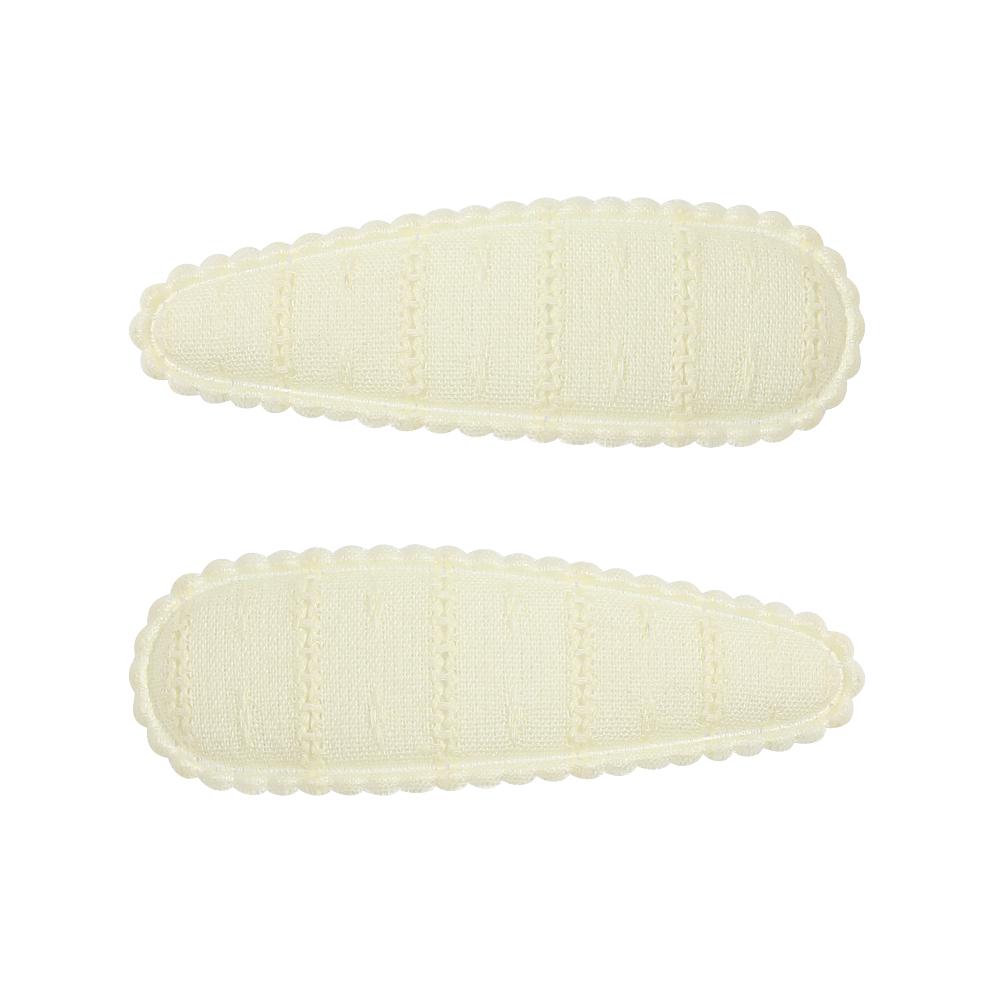 2 Stück/Set Bedruckte BB Haarspange Haaraccessoires Handgefertigt Leinwand Blume Haarspange Mädchen Süße Haarspangen Kopfschmuck Geschenk