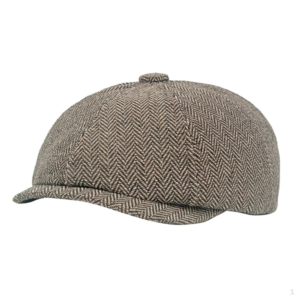 Beret Hat Flat Cap Classic Gift Fall Headwear Fashion Warm Painter Cabbie for