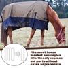 Premium Alloy Horse Blanket Snap Replacements for Long Terms Performances In Equestrians Activity Horse Care Training
