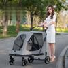 One‑Click Foldable Pet Stroller For Medium Large Dogs Cats Outdoor Trolley For Elderly Dogs