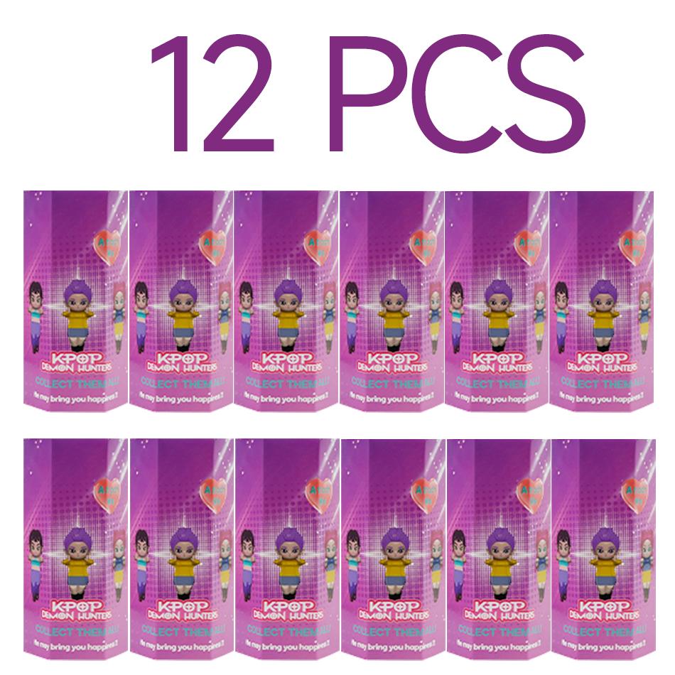 New K Pop Demon Hunters Series Blind Box Derpys Tiger Rumi Mira Zoey Sussy Figurine Doll Mini Decor Model Toys Girl Gifts
