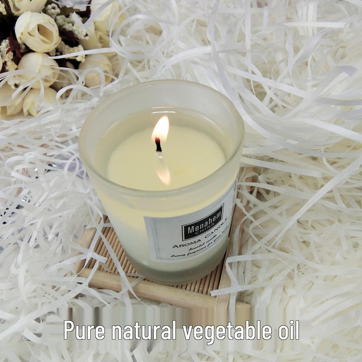 SM Romantic Soy Wax Aromatherapy Candle with Pure Essential Oils