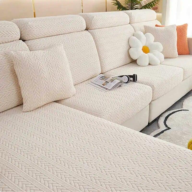 Pokrowiec na poduszkę siedziska sofy Ochraniacz mebli dla zwierząt dzieci Elastyczny Zmywalny Zdejmowany Pokrowiec Nakładki na kanapę leżankę