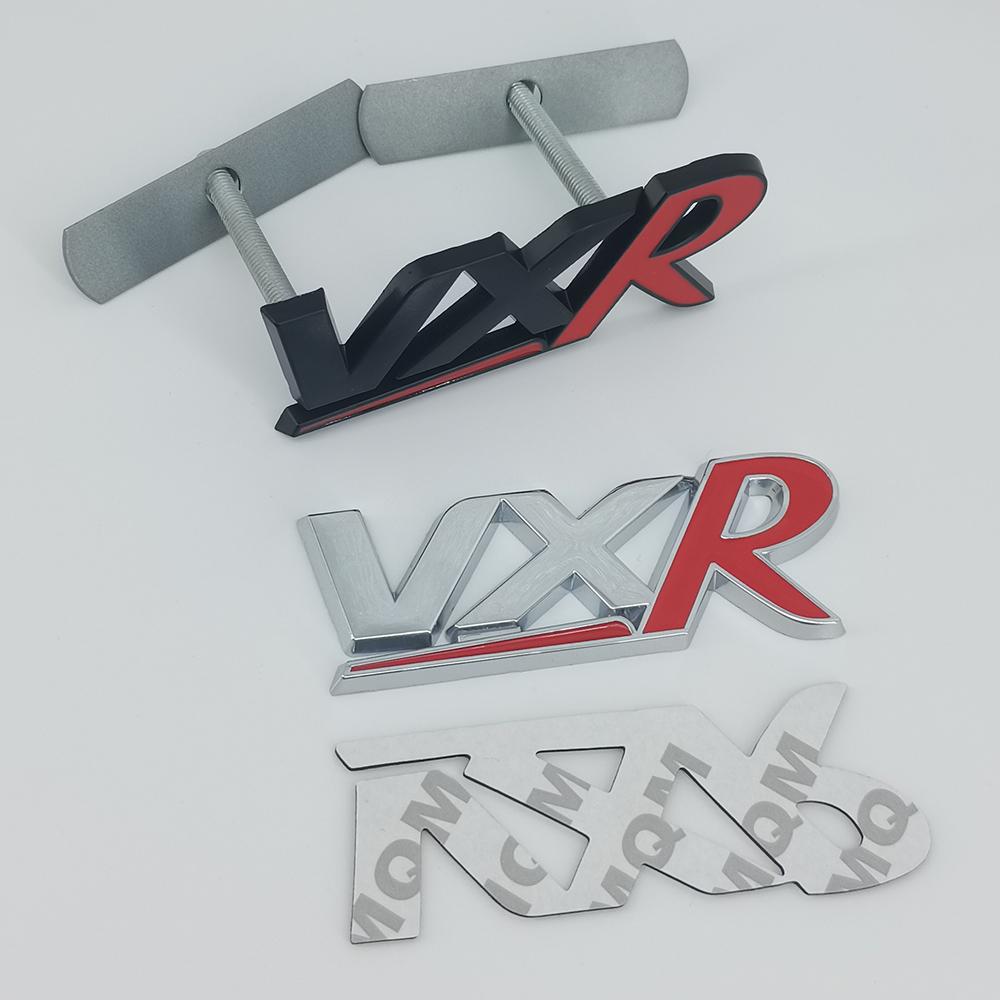 3D Metal VXR Logo Stickers Rear Trunk Front Grill Emblem Badge Decals For Opel Insignia Zafira Corsa Astra D H J Car Accessories
