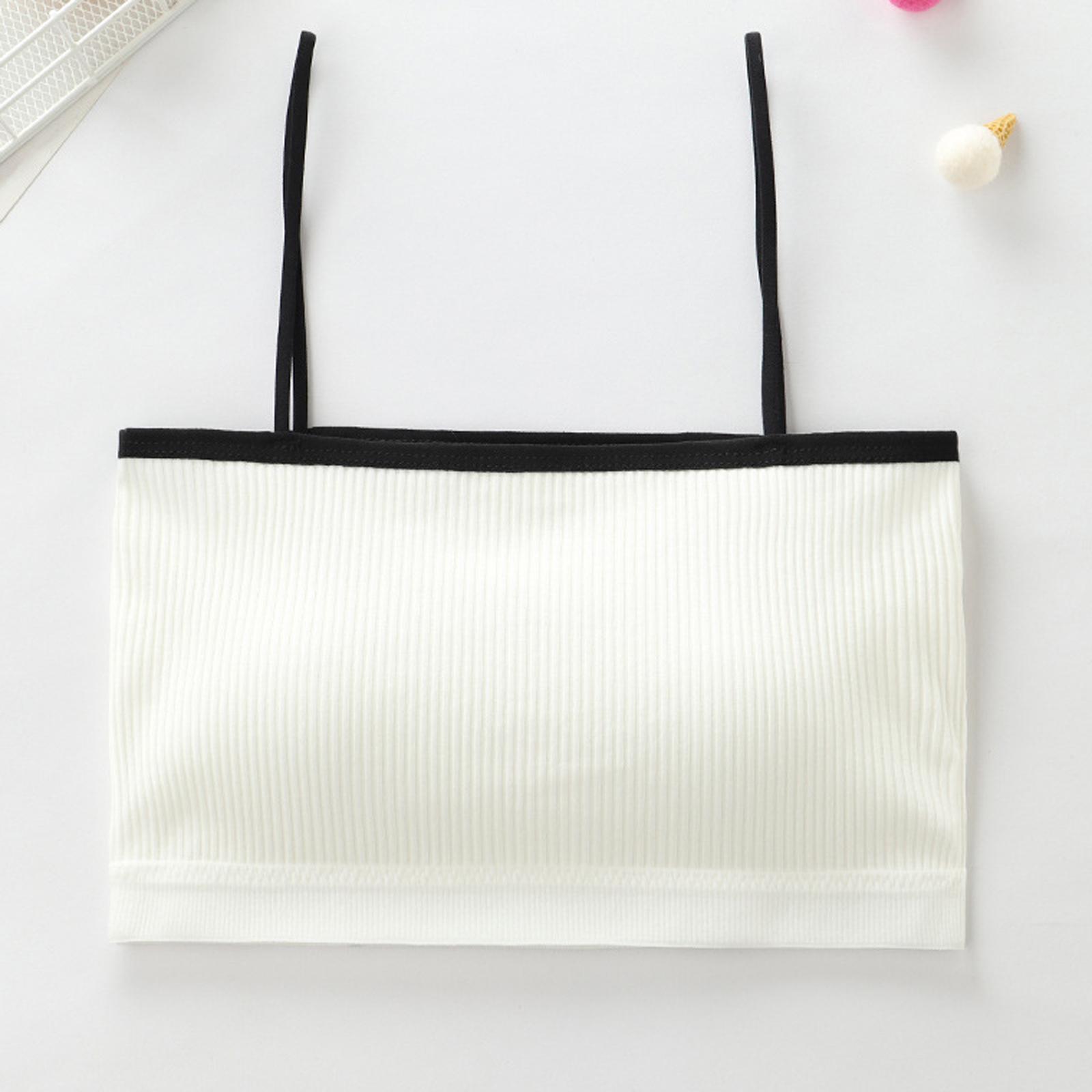 

Спортивний бюстгальтер для дівчат з регульованою лямкою (10-14 років) З фіксованою чашкою One Size білий