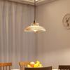 Vintage Glass Pendant Light Green Hanging Lamp Living Room Luminaire Hall Bedroom Dining Table Indoor Fixtures Lustre LED Decor
