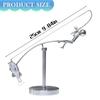 Desk Ornament The Fisherman Balancing Sculpture Metal Fishing Statue  for Home & Office Decor
