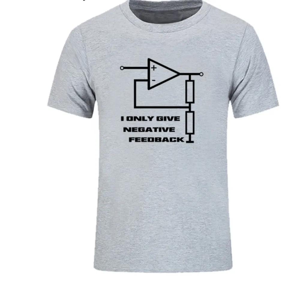 

New I Give Negative Feedback Engineer T Shirt Men Short Sleeve Cotton Funny T-shirts Mans Camisetas Tops Tshirt Tee 4XL