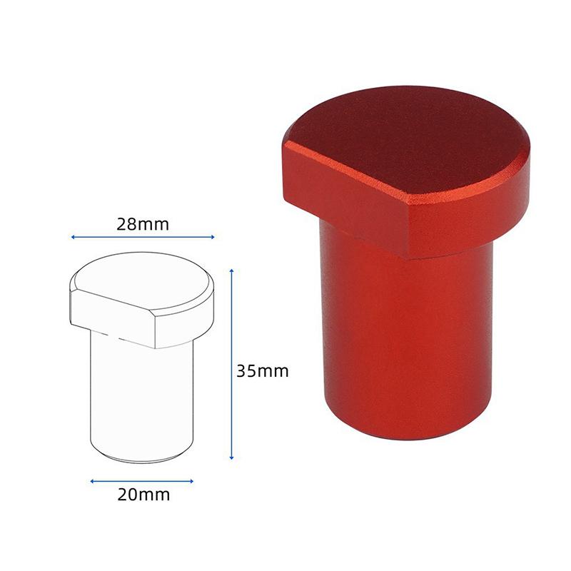 1Pcs Quick Disassembly Workbench Limit Blocks Workbench Tenon Stopper Bench Dogs Aluminum Alloy Peg Brake Stops Clamp