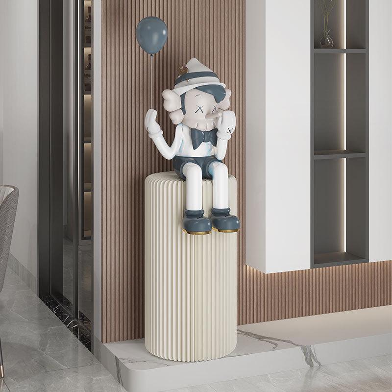 Creative Foldable Cylindrical Display Rack and Wedding Ornament Stand