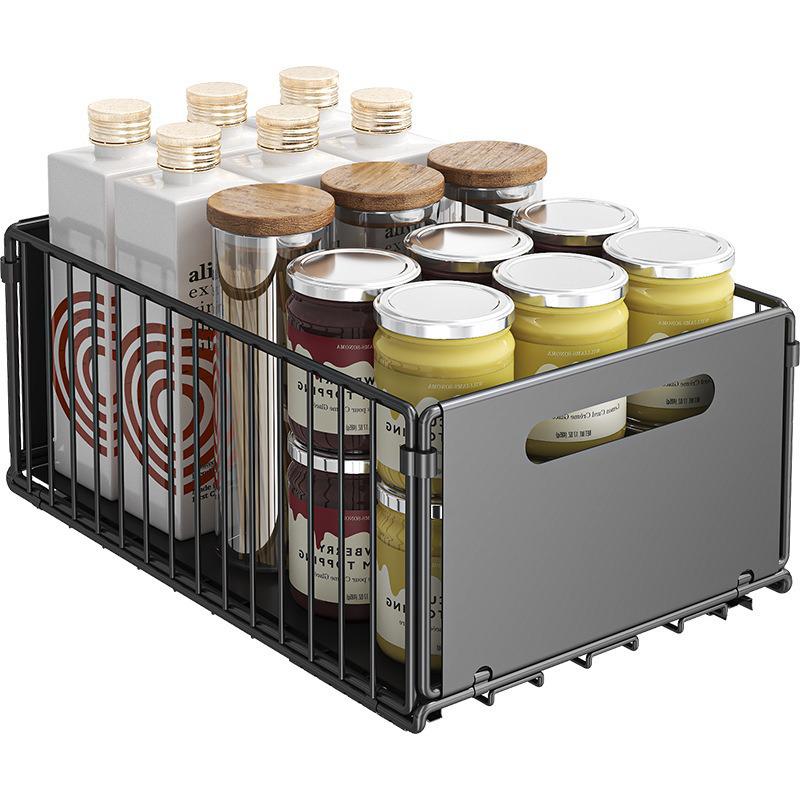 Organizzatore a Cestello Estraibile Multi-strato per Cucina e Bagno