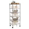 Yingbang Multi-layer Bathroom Storage Shelf with Wheels