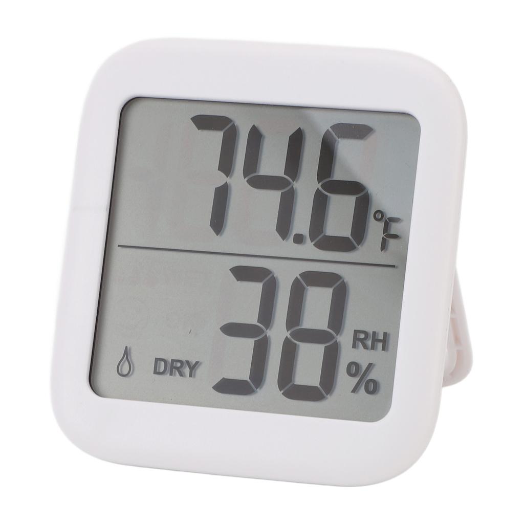 Digital Thermometer Hygrometer with Magnetic Tablestand LCD Display Indoor Temperature Humidity Meter for Home