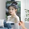 Ballet Metal Sign, Waterproof Wall Art Decor for Home Cafe Bar - Chic Dancer Portrait Gift
