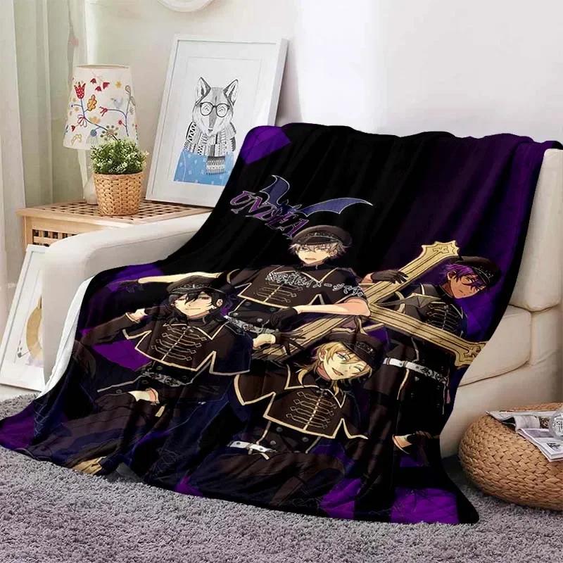 Cartoon Kinder Warme Decke Idol Fantasy Festival Untote Gruppe Bedruckte Decke Mikrofaser Flauschige Decke