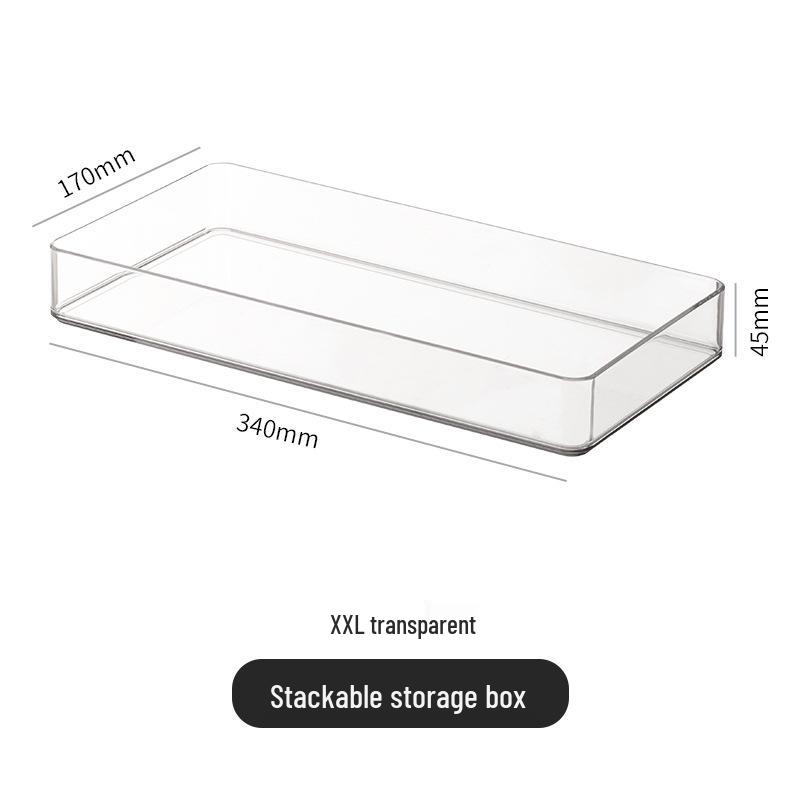 Acrylic Kitchen Cutlery & Chopsticks Drawer Divider Organizer