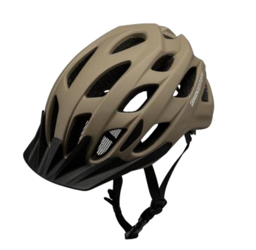 BRIDGESTONE Kamru Bicycle Size Light for Children and Head Circumference B371934LBR Helmet, L, Brown, Unisex, Adults, 57cm-61cm, CH-KMRL