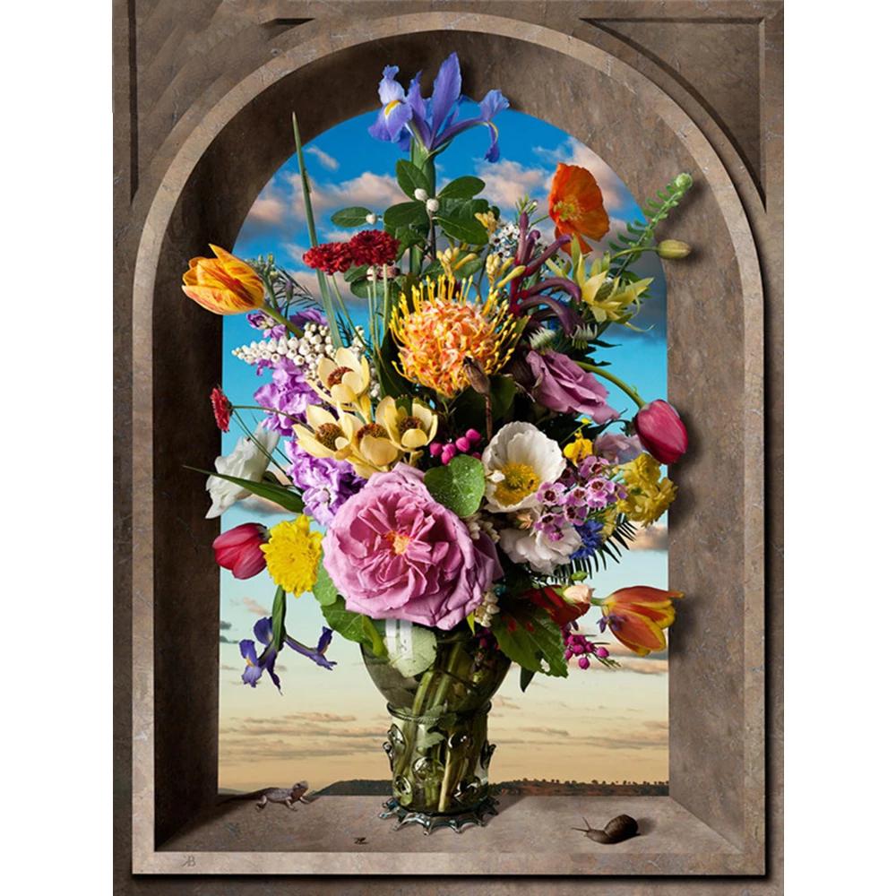 Pictură cu diamant 5D DIY, Animal, Crăciun, Mozaic cu diamant, Broderie cu diamante, Set complet, Seturi cu punct de cruce, Cadouri pentru decorarea casei