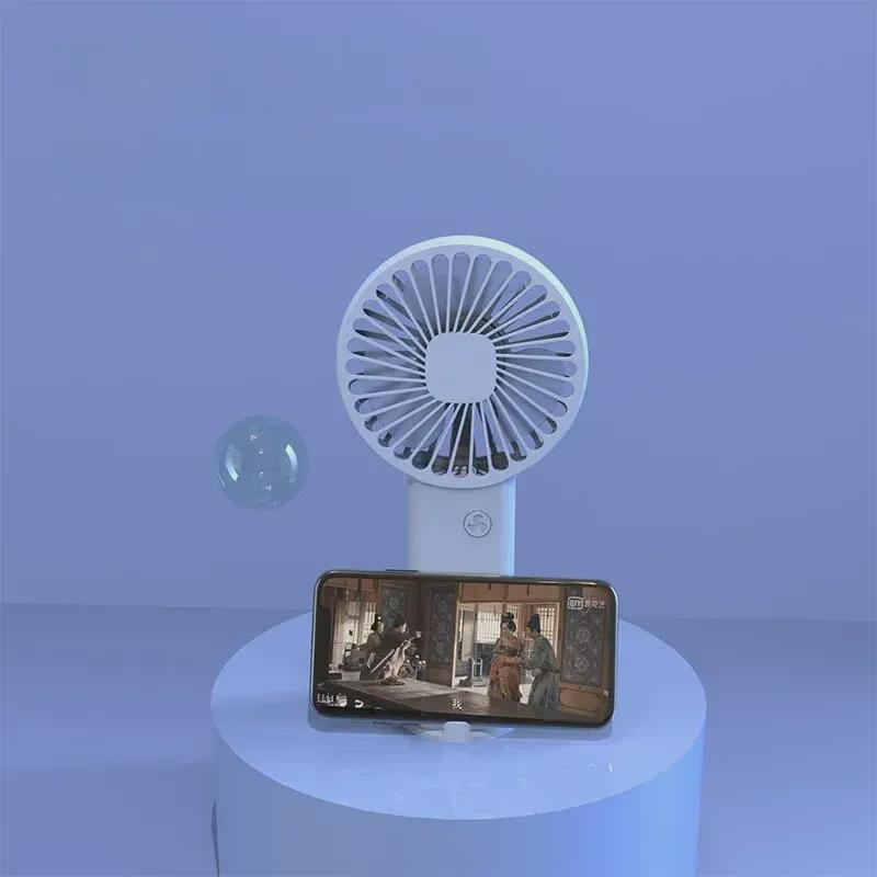 Portable Mini USB Charging Quiet Fan with Pocket Stand