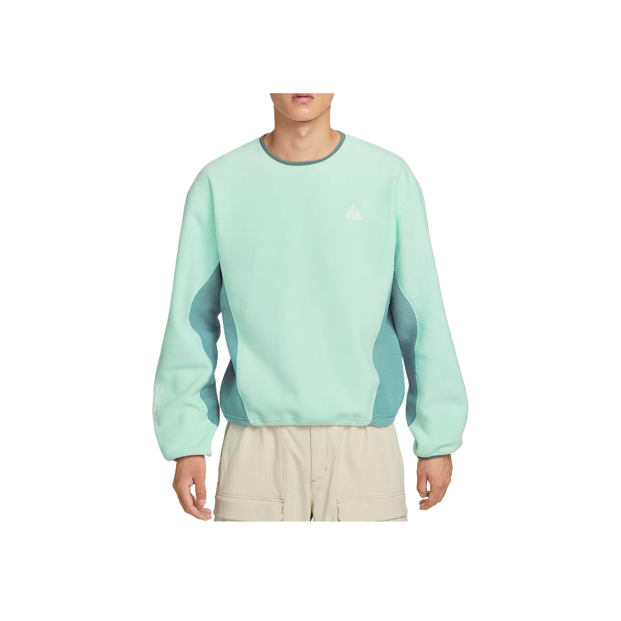 

Nike ACG Wolf Tree Polartec® Skin-Friendly Comfortable Crew Neck Long Sleeve T-Shirt Men Tops HV1118-353 XL