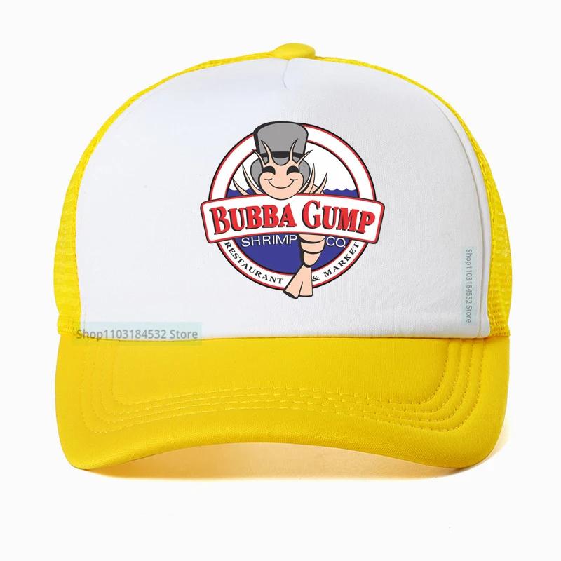 

Bubba Gump Baseball Cap Shrimp Co print Hat Forest Gump Mesh Breathable Hats shrimp Trucker caps Adjustable