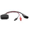 3Pin To OBD2 16Pin Adapter Cable Professional Auto Car Diagnostic Connector Fit for Fiat