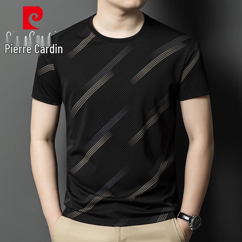 Pierre Cardin Men s Summer Crewneck Short Sleeve T-Shirt L