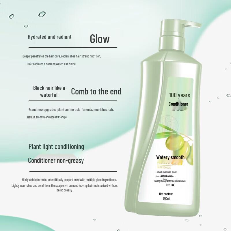 100-Year Hair Revitalizing Water-Feel Smooth Shampoo