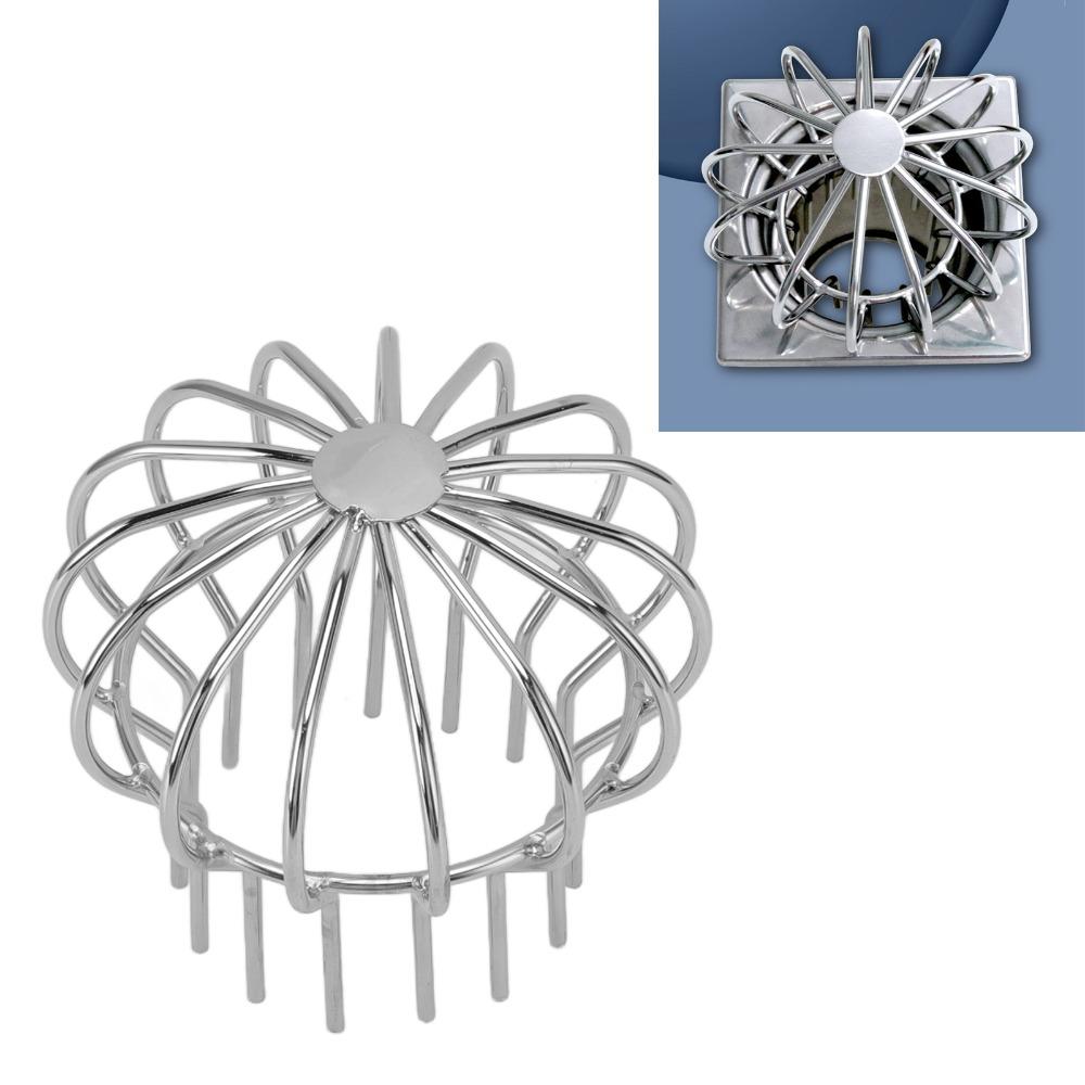 304 Stainless Steel Gutter Guard Strainer Round Line Cap Floor Drain Net Pipe Protector  Garden