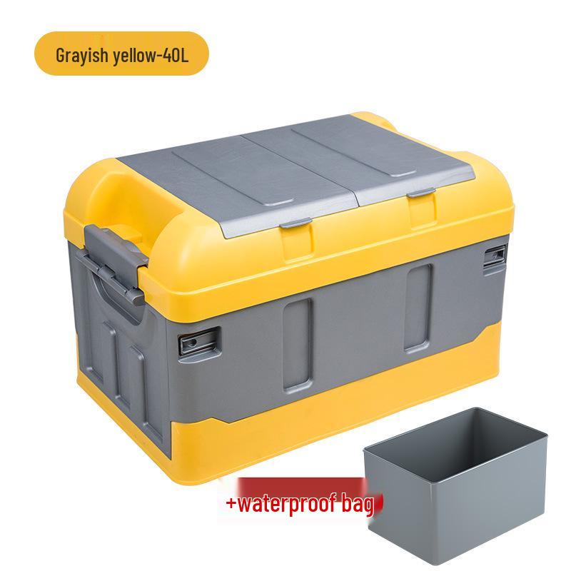 Foldable Car Trunk Organizer & Camping Storage Box