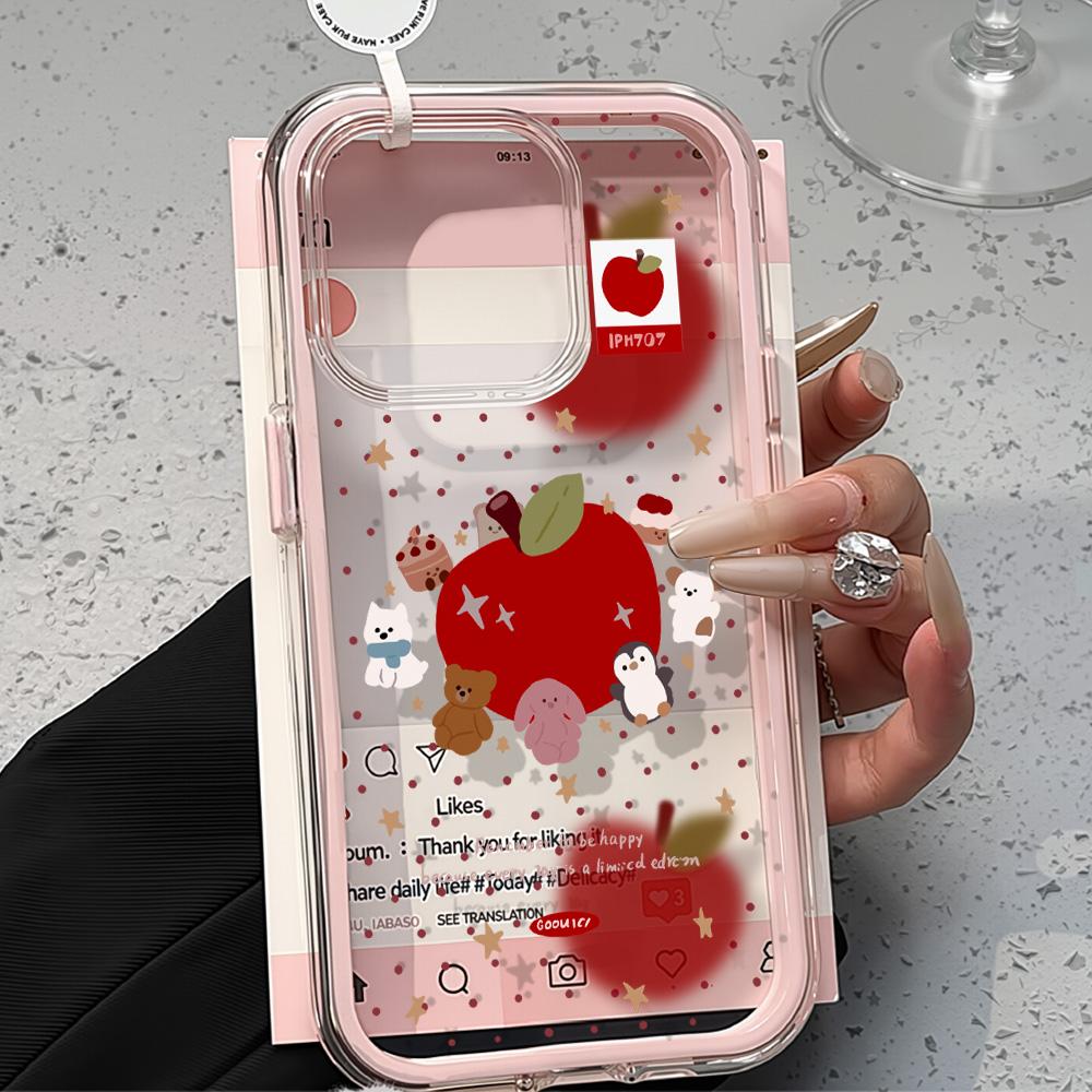 Painted Phone Case for iPhone 17 11 12 13 14 15 16 iPhone 17 12 13 14 15 16 Pro 17 12 13 14 15 16 Pro Max  High Quality Painted Animal Cute Phone Case
