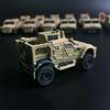 Diecast 1:64 Scale Alloy MATV Mine-Resistant Anti-Ambush Armored Vehicle Combat Vehicle Children's Toy Car Decoration Souvenir