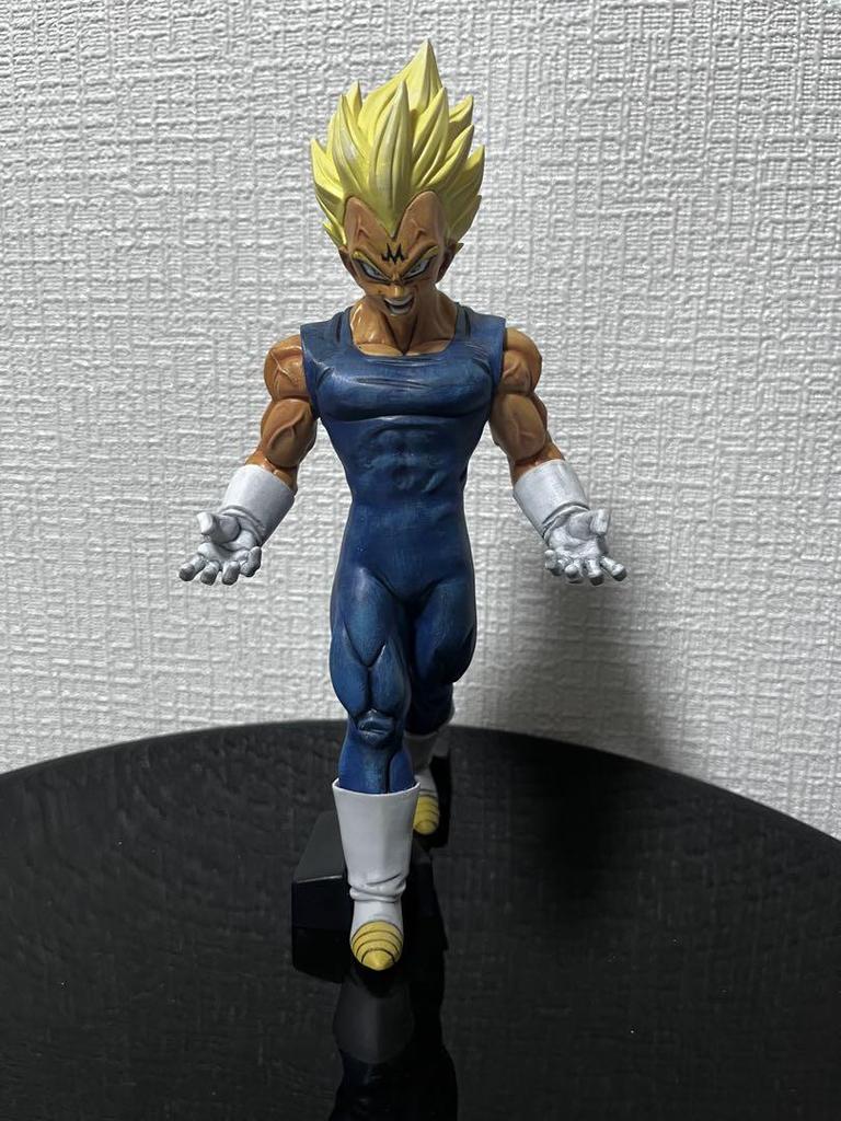 [USED] Repainted Majin Vegeta Battle Series Figure