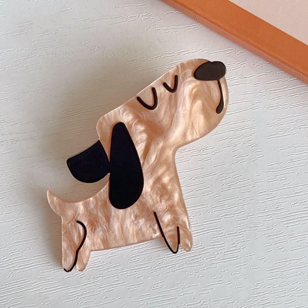 Korean Style Cartoon Duckbill Clip Animal Cartoon Hair Clip Cute Cat Acrylic Hairpin  Kids
