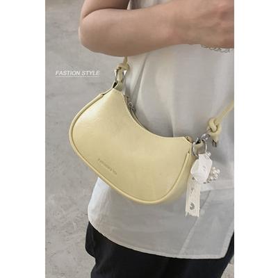Niche Texture Underarm Bag Women's Bag  New Simple Crescent Bag Versatile Shoulder Messenger Bag