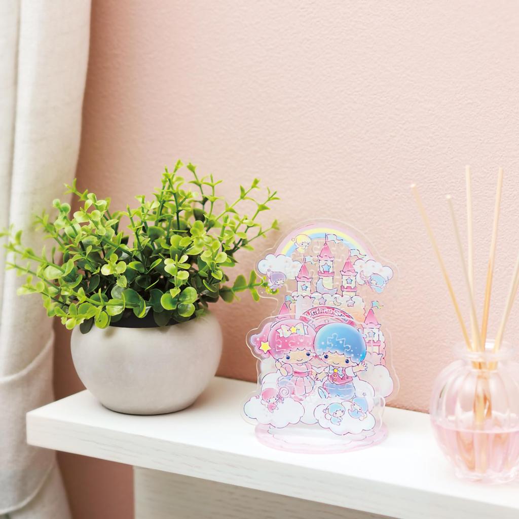 Beverly [Jigsaw Puzzle x Acrylic Stand] Acrylic Stand Pop Little Twin Stars [New Puzzle to Assemble and Display] [No Glue Required] 54 Pieces SP-024