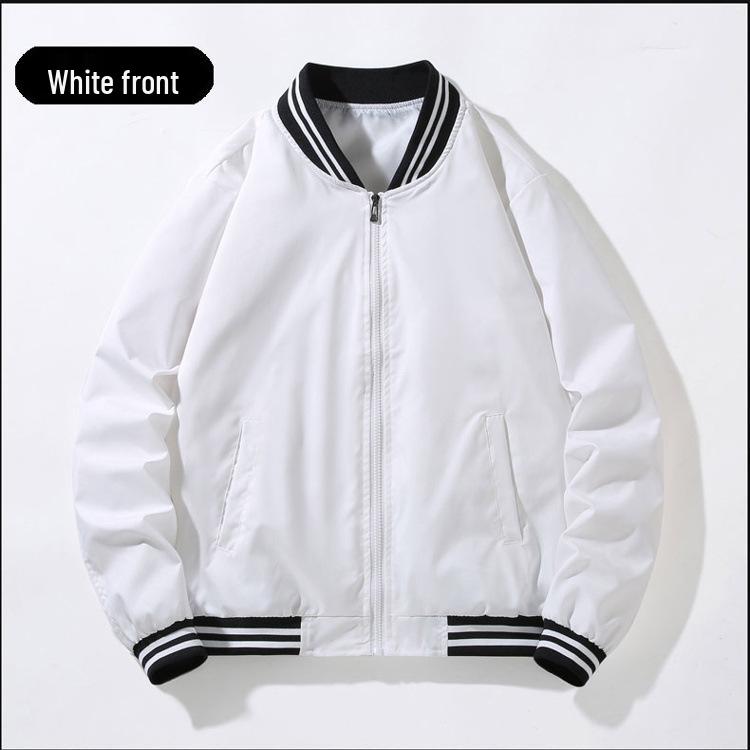 Men's Cross-Border Casual Stand Collar Baseball Jacket for Spring and Autumn