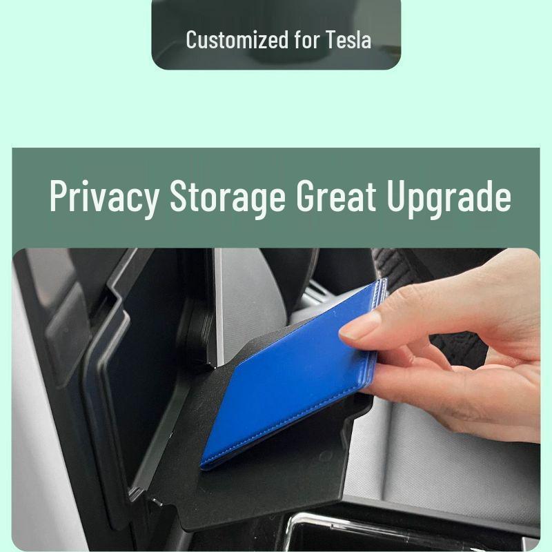 Tesla Model 3/Y/YL Armrest Box Magnetic Privacy Cover