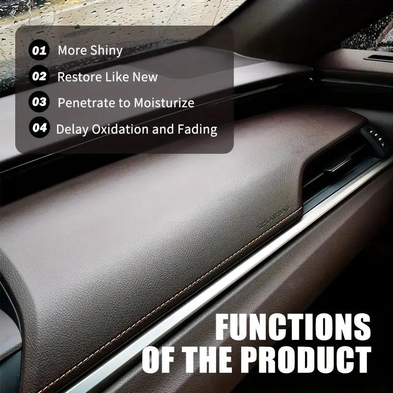 Car Internal Scratch Repair Wax - Plastic Parts Repair Agent, Tire Protection and Gloss, RV Internal Repair Agent